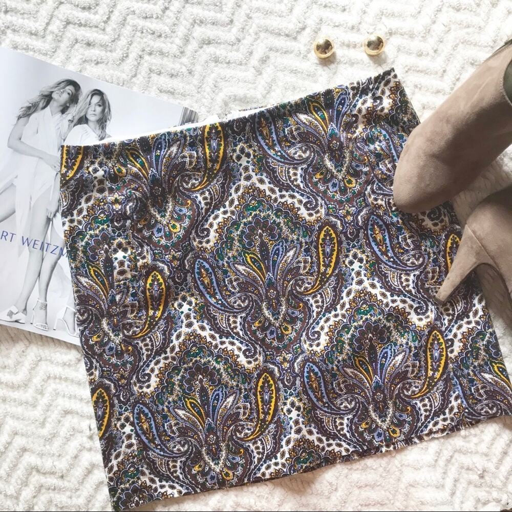 J. Crew Patterned Skirt